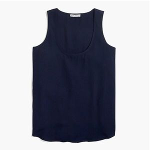 NWT J. Crew Navy Tank Top